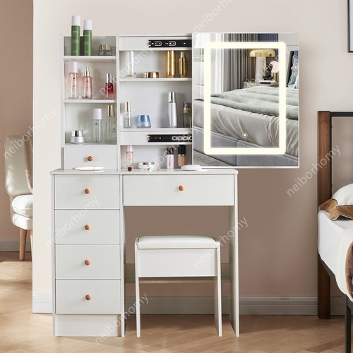 Small vanity desk makeup - desk,